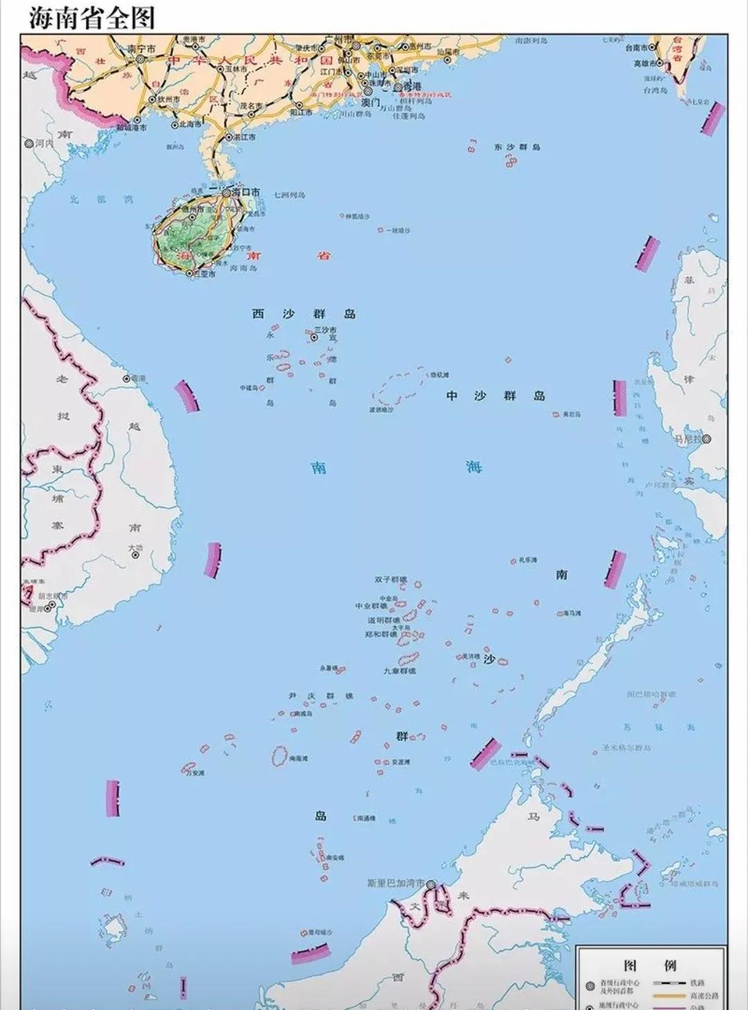 南海地圖高清版大圖，探索神秘的海洋疆域，南海高清地圖大圖，探索神秘海洋疆域之旅