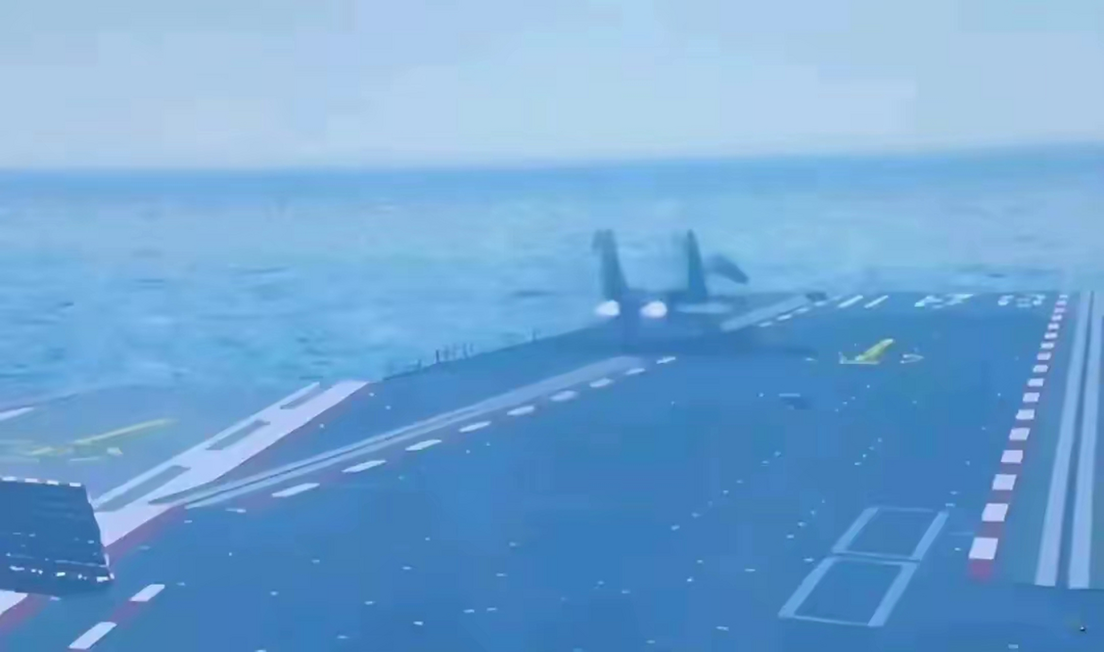 福建艦首次彈射殲-15，揭示中國海軍邁向新時代的里程碑事件，福建艦首次彈射殲-15，中國海軍新時代的里程碑事件