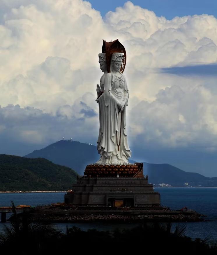 南海觀音，神秘與莊嚴(yán)的海洋圣地，南海觀音，神秘莊嚴(yán)的海洋圣地