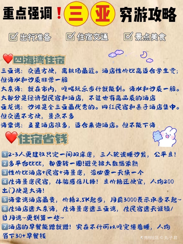 三亞窮游攻略及費用詳解，三亞窮游攻略詳解與費用剖析