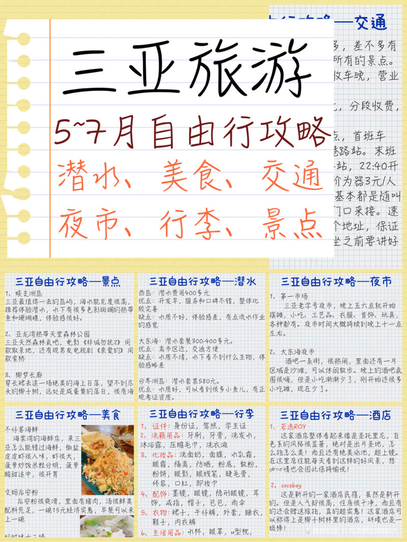 三亞5天自由行旅游攻略，探索熱帶天堂的絕佳體驗，三亞5天自由行旅游攻略，熱帶天堂的絕佳探險之旅