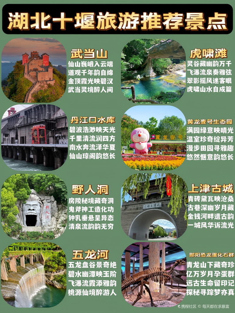 湖北自駕游必去十個(gè)景點(diǎn)，湖北自駕游必去十大景點(diǎn)攻略