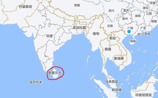 斯里蘭卡地圖，探索這個美麗國家的地理奧秘，探索斯里蘭卡，揭示美麗國家的地理奧秘