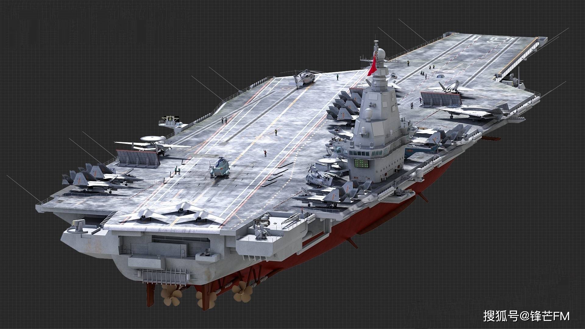 揭秘中國海軍新利器，004航母建造曝光圖，揭秘中國海軍新利器，004航母建造曝光圖首度亮相！